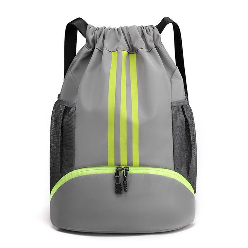 Drawstring Beam Mouth Basketball Bag Simple Outdoor Sports Yoga Exercise Backpack Football Bag Student Backpack Ball String Bag