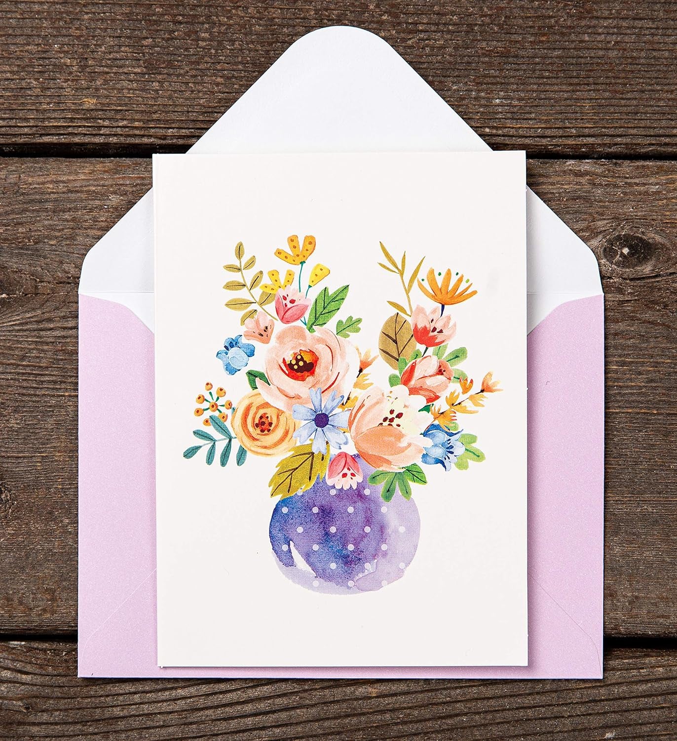 Blank Cards with Envelopes - 48 Floral Blank Note Cards with Envelopes – 4 Assorted Cards for All Occasions! Blank Notecards and Envelopes Stationary Set for Personalized Greeting Cards-4X5.5"