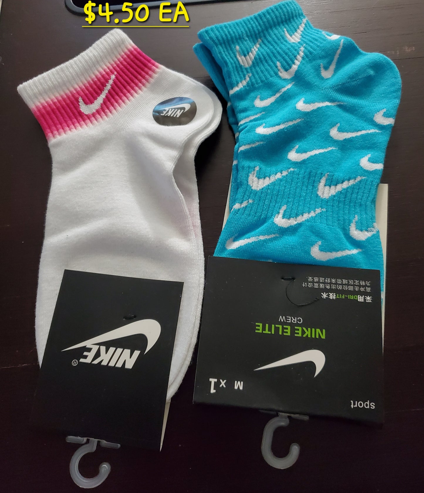 Variety of Socks - Name Brand