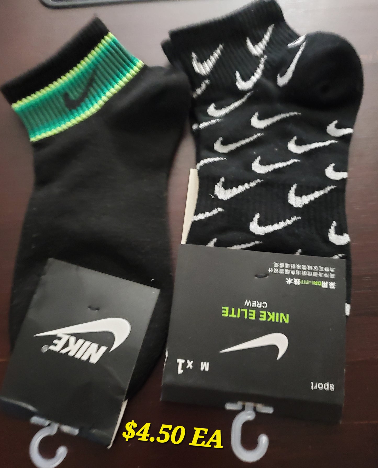 Variety of Socks - Name Brand