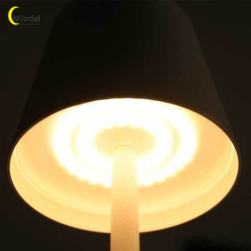 Cmoonfall Led Rechargeable Nordic Table Lamps for Bedroom Desk Decoration Lampe De Chevet Study Night Lights Luminaria Mesa