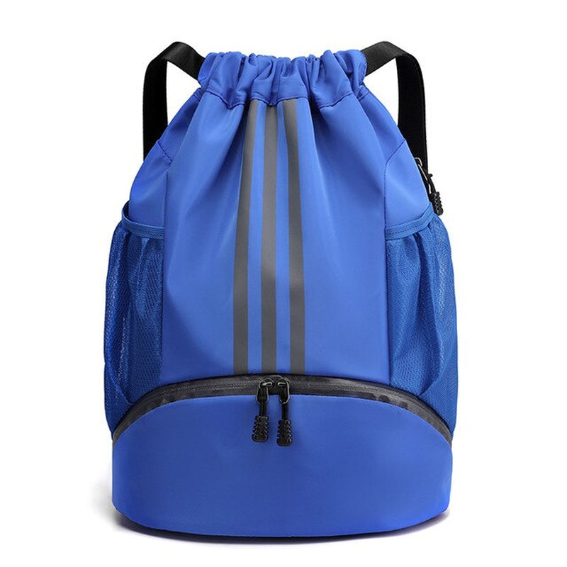 Drawstring Beam Mouth Basketball Bag Simple Outdoor Sports Yoga Exercise Backpack Football Bag Student Backpack Ball String Bag