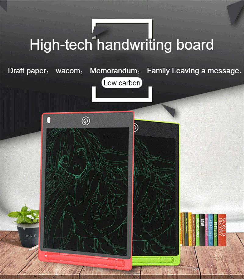 Kakbeir Writing Tablet Drawing Board Children'S Graffiti Sketchpad Toys 8.5Inch Lcd Handwriting Blackboard Magic Drawing Board