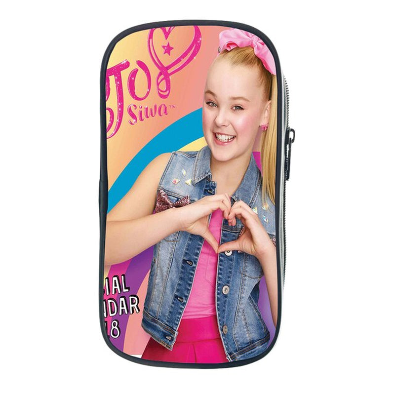 Kids Pencil Case Jojo Siwa Children'S Pencil Holder Students School Stationary Penbags Jojo Siwa Cute Pencil Case