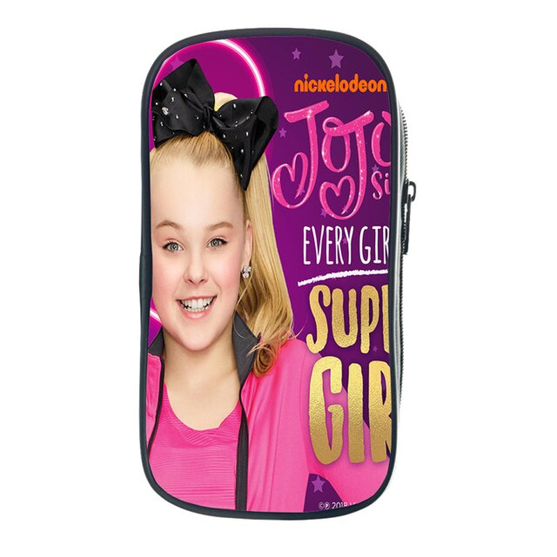 Kids Pencil Case Jojo Siwa Children'S Pencil Holder Students School Stationary Penbags Jojo Siwa Cute Pencil Case