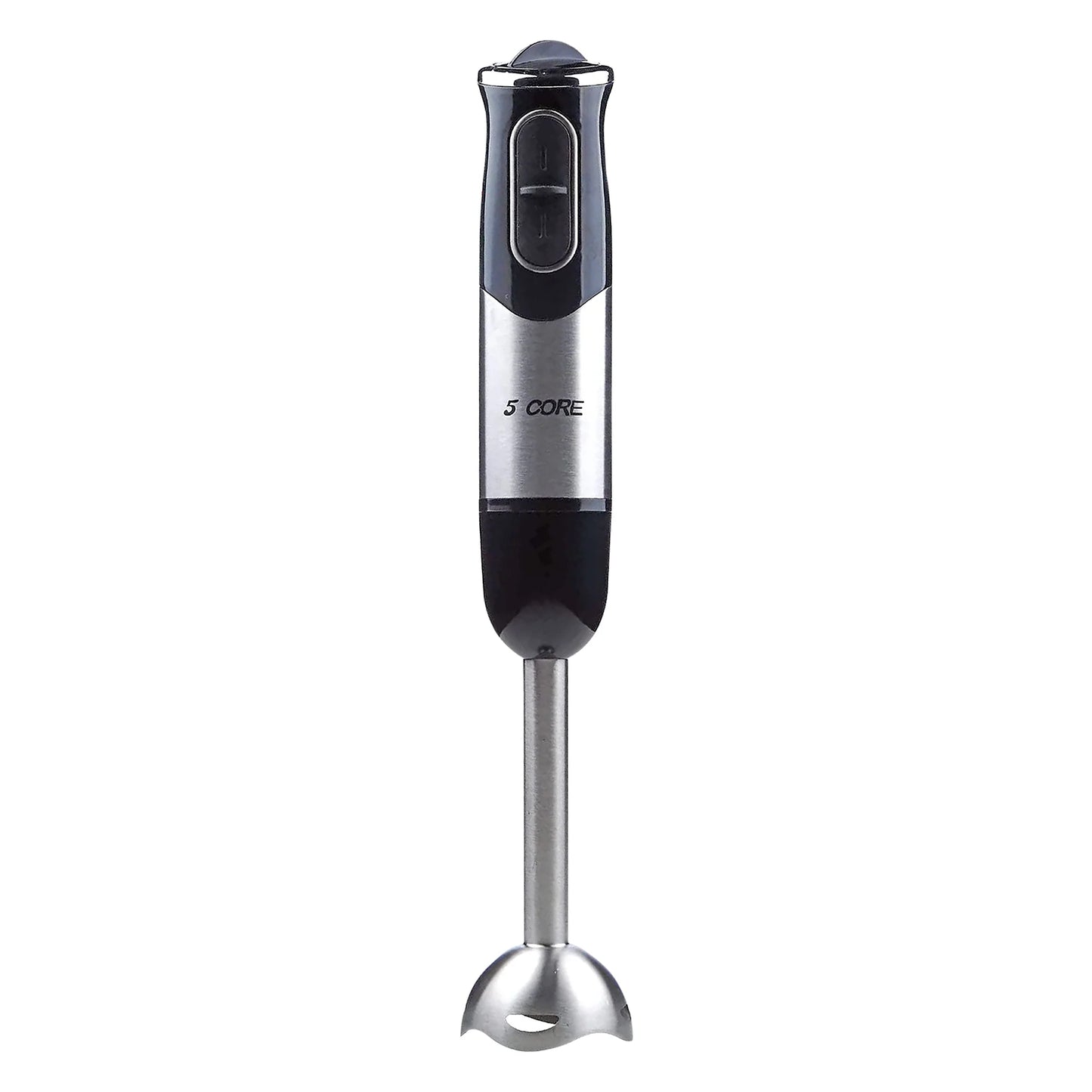 5 Core Powerful Immersion Blender| 500 Watt Multi-Purpose Hand Blender Heavy Duty Copper Motor Brushed Stainless Steel| for Soup, Smoothie, Puree, Baby Food, 304 Stainless Steel Blades- HB 1510