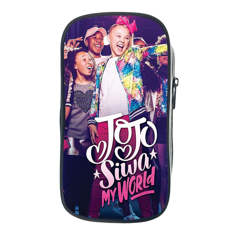 Kids Pencil Case Jojo Siwa Children'S Pencil Holder Students School Stationary Penbags Jojo Siwa Cute Pencil Case