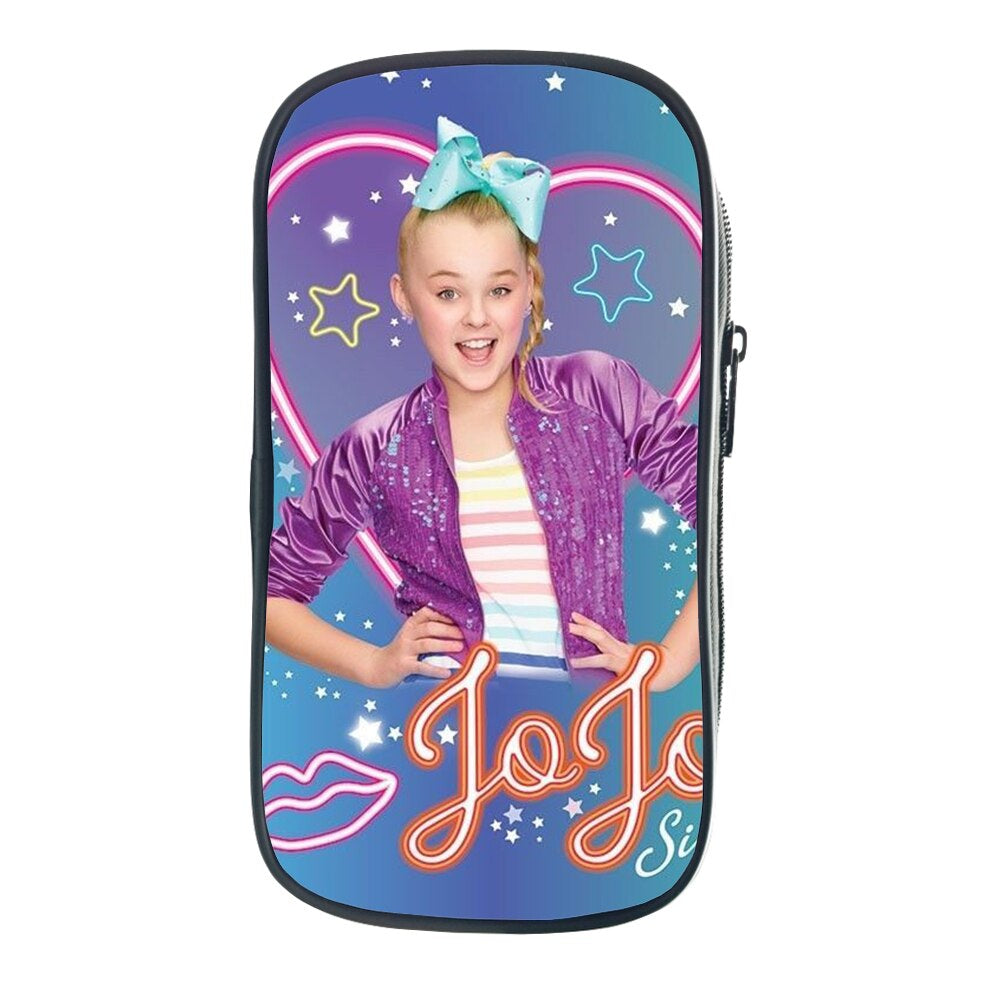 Kids Pencil Case Jojo Siwa Children'S Pencil Holder Students School Stationary Penbags Jojo Siwa Cute Pencil Case