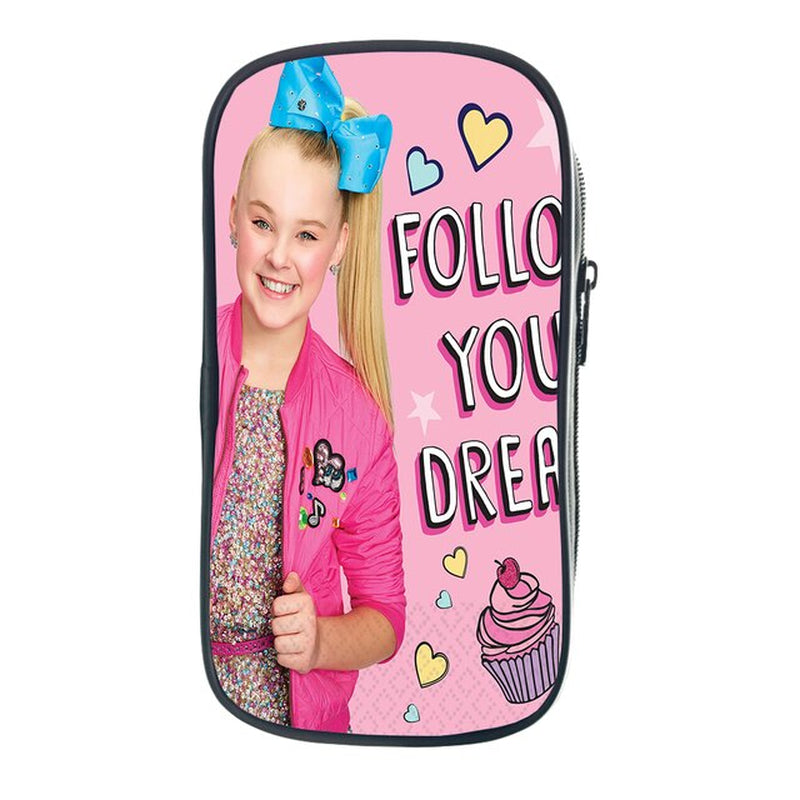 Kids Pencil Case Jojo Siwa Children'S Pencil Holder Students School Stationary Penbags Jojo Siwa Cute Pencil Case