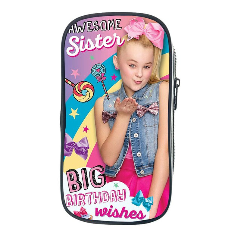 Kids Pencil Case Jojo Siwa Children'S Pencil Holder Students School Stationary Penbags Jojo Siwa Cute Pencil Case